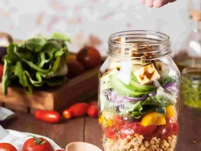 Veggie Burrito Jar