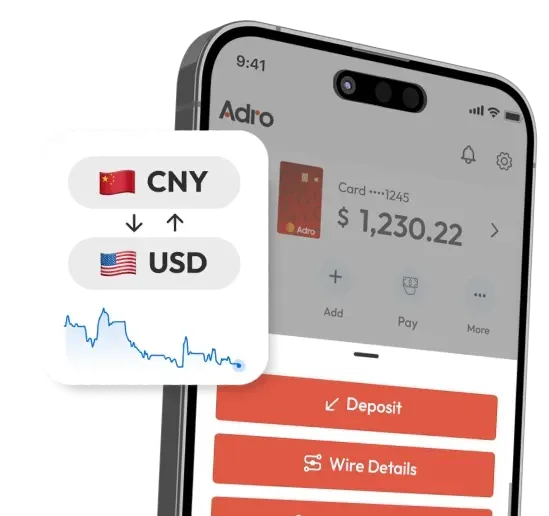 Deposit money from your home currency or in USD