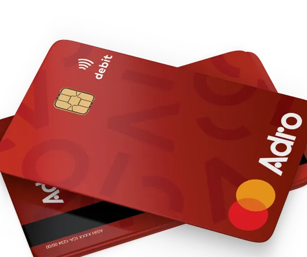 Your physical card arrives at your residence shortly