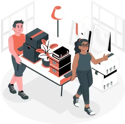 Once the booking is approved you can move in