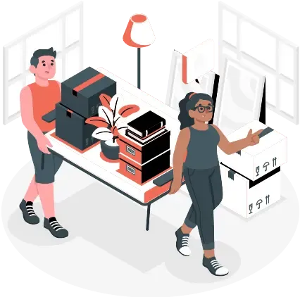 Once the booking is approved you can move in